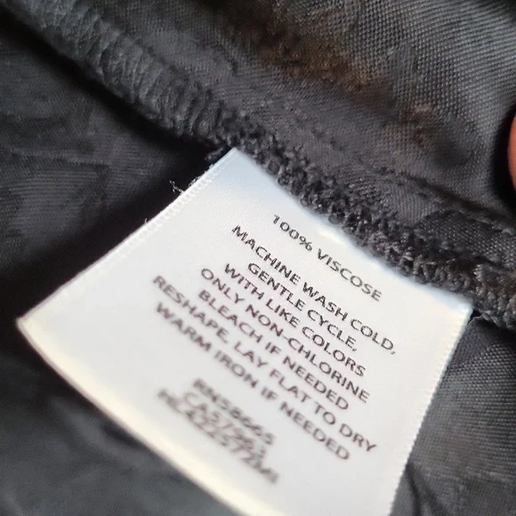 Chelsea28 Floral Print Blazer Black on Black NWT - Picture 4 of 6